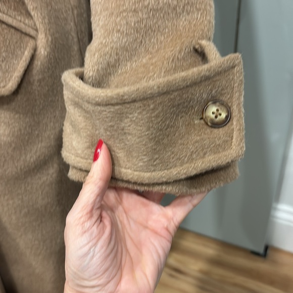 Emerson Fry Double Breasted Camel Coat - Picture 3 of 8